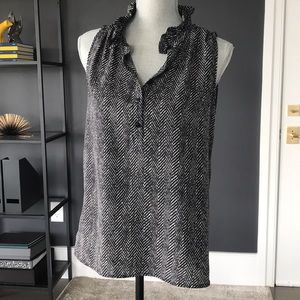 J.Crew silky (machine wash!) sleeveless top